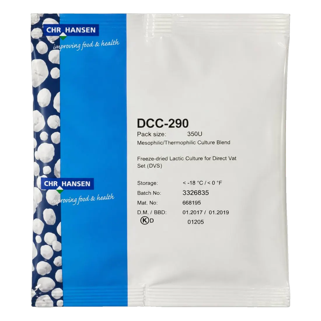 Chr.Hansen DCC-290 — Полутвёрдые и твёрдые сыры