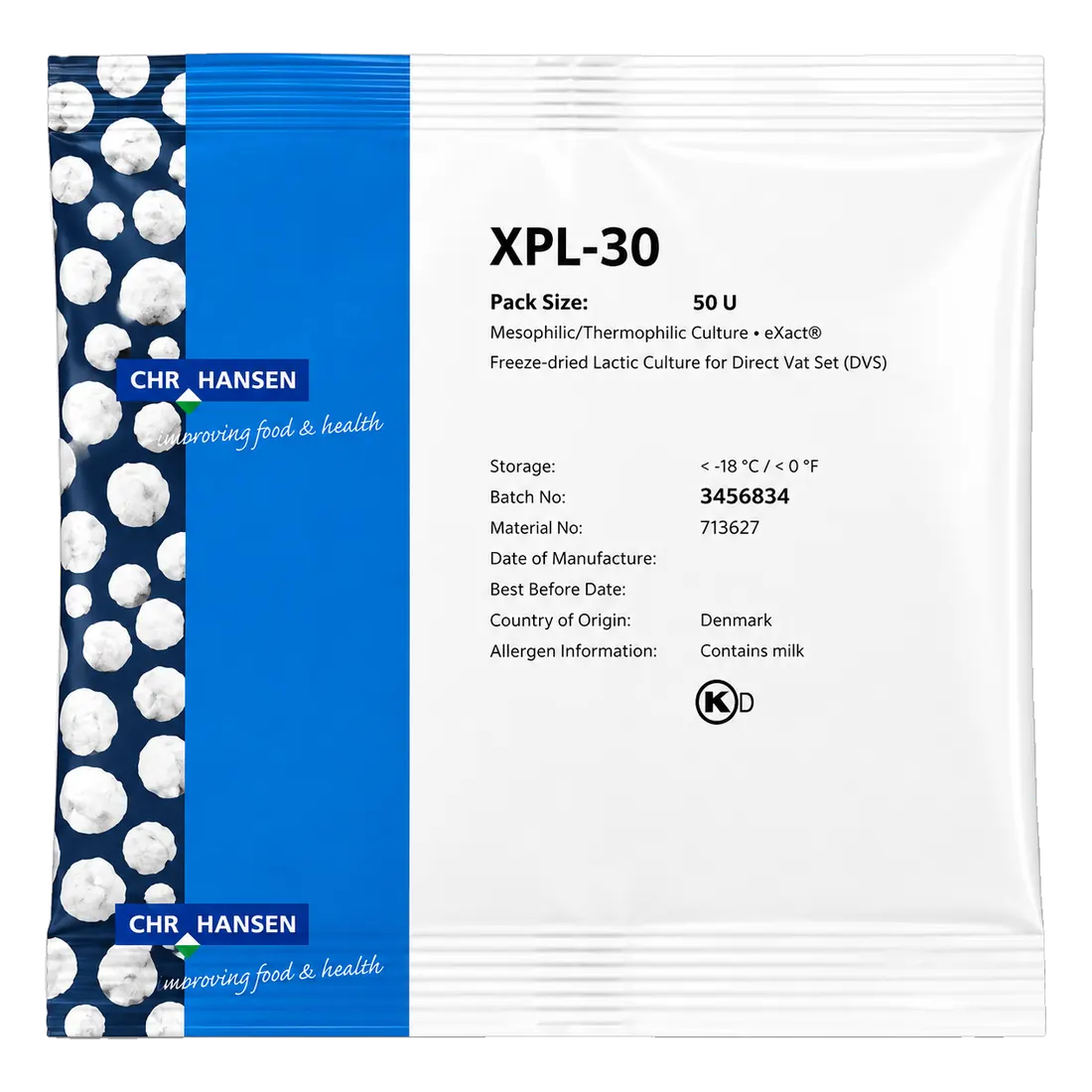 Chr.Hansen XPL-30 — Сметана, творог, свежие сыры