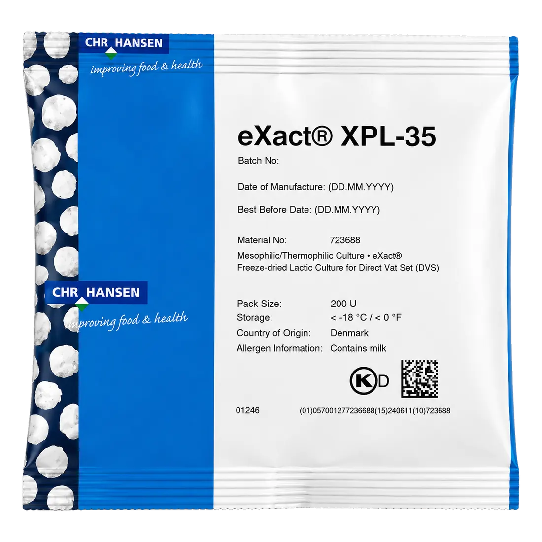 Chr.Hansen eXact XPL-35 — Сметана, творог, свежие сыры