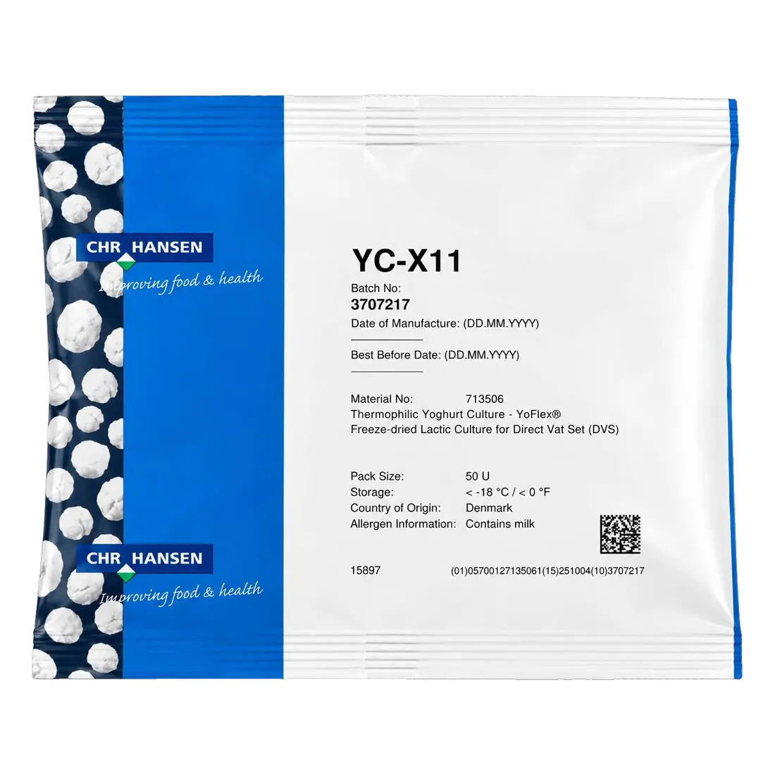 Chr.Hansen YC-X11 — Йогурт, айран, питьевые напитки