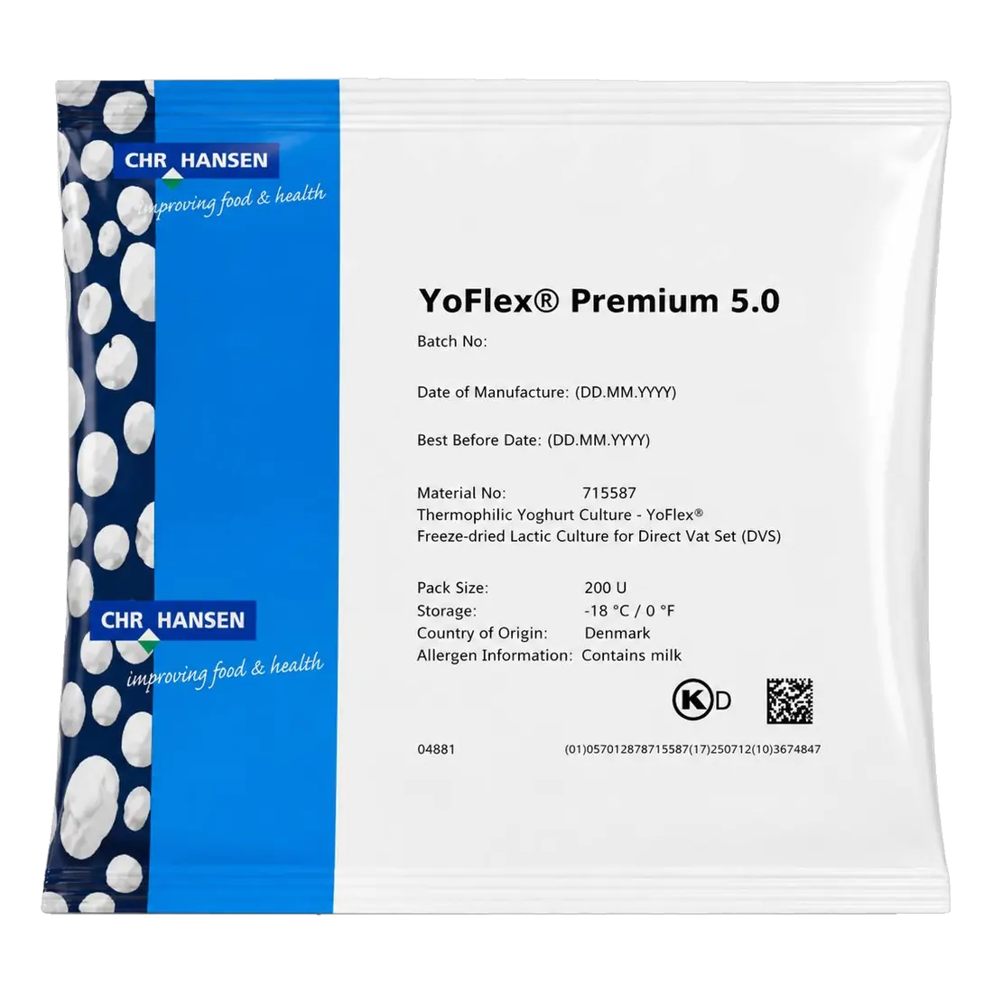 Chr.Hansen YoFlex Premium 5.0 — Йогурт премиум-текстуры